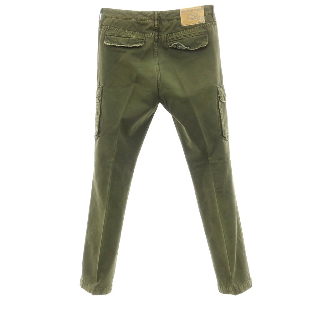 [Used] JACOB COHEN ACADEMY Twill Cotton Cargo Pants Olive Green [30] [Condition Rank B] ​​[Men&