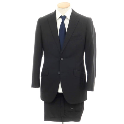 【中古】サルトリア リング Sartoria Ring ウール 2つボタンスーツ ブラック【 44（7） 】【 状態ランクA 】【 メンズ 】