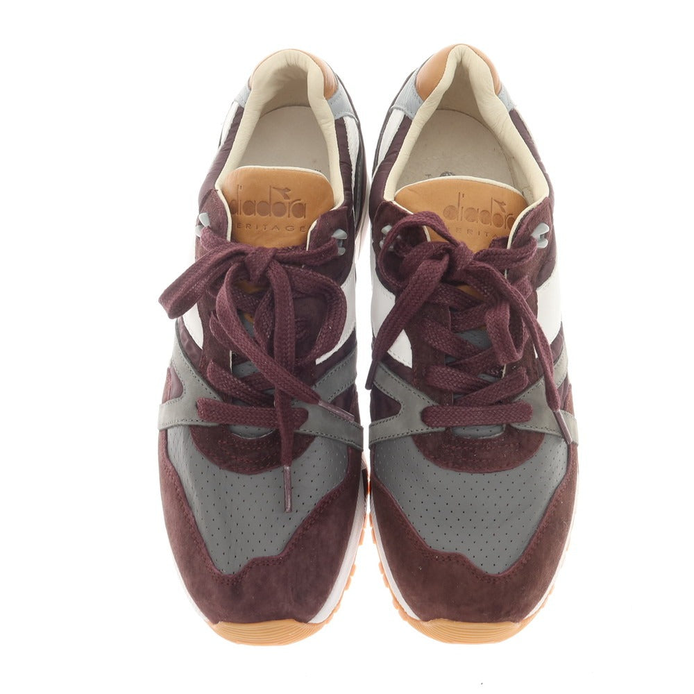 [Used] [Unused] Diadora HERITAGE N9000 Sneakers Bordeaux x Grey [27] [Condition Rank S] [Men&