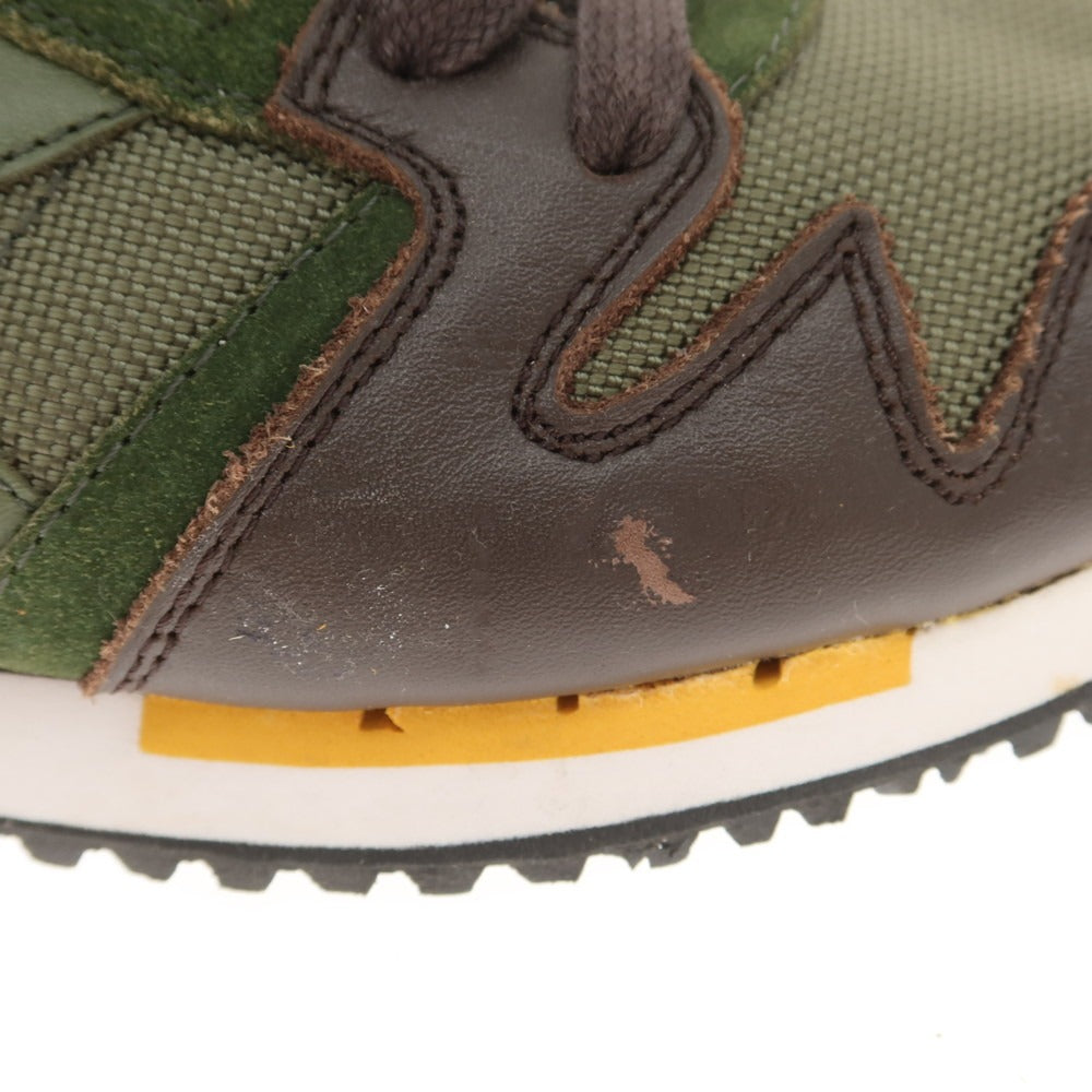 [Used] Diadora HERITAGE EXODUS sneakers, olive green x brown x yellow [27] [Condition rank A] [Men&