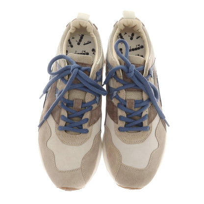 [Used] [Unused] Diadora HERITAGE RAVE SUEDE LEATHER Sneakers Gray x Ash Brown x Blue [27.5] [Condition Rank S] [Men&