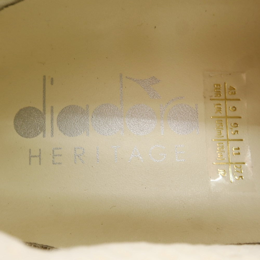 [Used] [Unused] Diadora HERITAGE N9000 TXS H LEATHER Sneakers White [27.5] [Condition Rank S] [Men&