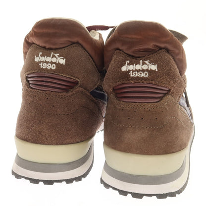 [Used] Diadora HERITAGE EXODUS high-top sneakers, brown x wine red [27.5] [Condition Rank A] [Men&