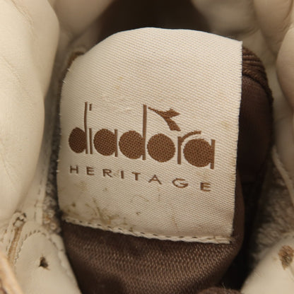 【中古】ディアドラ Diadora HERITAGE EXODUS ハイカットスニーカー ブラウンxワインレッド系【 27.5 】【 状態ランクA 】【 メンズ 】