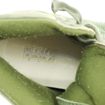 [Used] [Unused] Diadora Leather Distressed High-top Sneakers Green [27] [Condition Rank S] [Men&