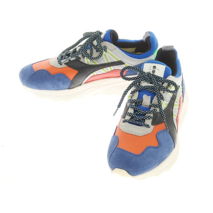 [Used] [Unused] Diadora Leather Low-Cut Sneakers Orange x Blue [Size 27.5] [MLT] [S/S/A/W] [Condition Rank S] [Men&