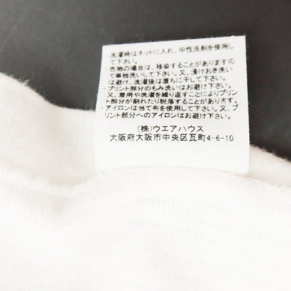 [Used] Warehouse WAREHOUSE Cotton High Neck Long Sleeve T-Shirt Off White [L] [Condition Rank C] [Men&