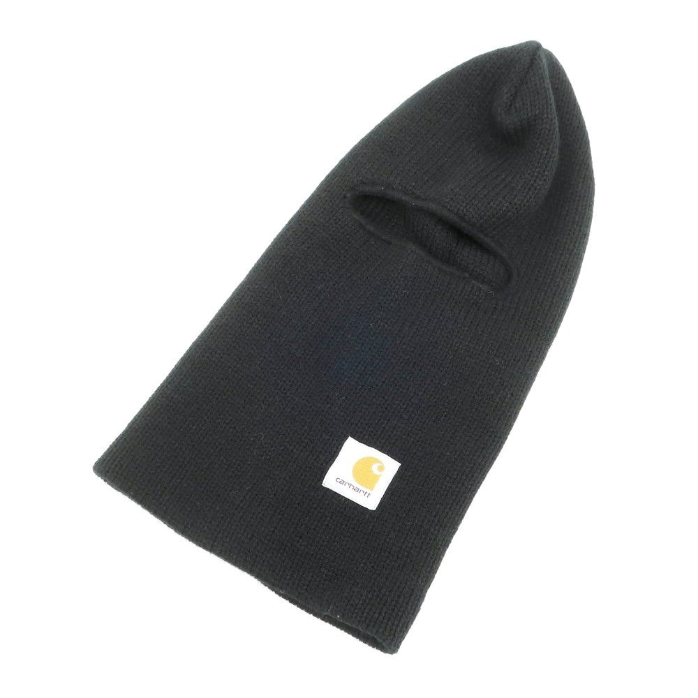 【中古】カーハート Carhartt ミドルゲージアクリル 目出し ニットキャップ ブラック【 ONE 】【 状態ランクA 】【 メンズ 】