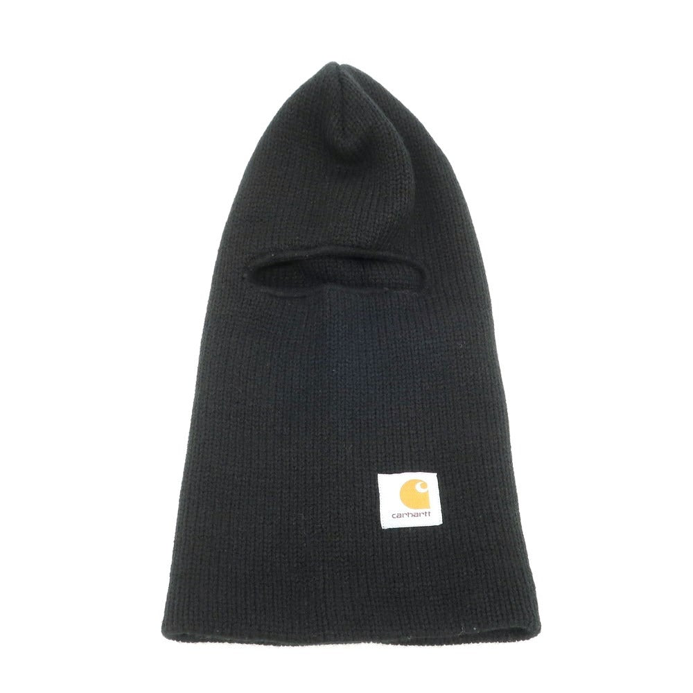 【中古】カーハート Carhartt ミドルゲージアクリル 目出し ニットキャップ ブラック【 ONE 】【 状態ランクA 】【 メンズ 】