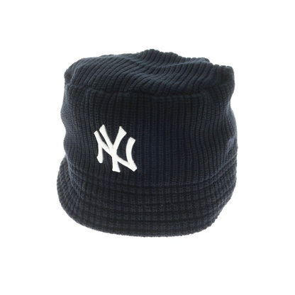 [Used] New Era Cotton Nylon Knit Cap Hat Dark Navy [No description] [Condition Rank A] [Men&