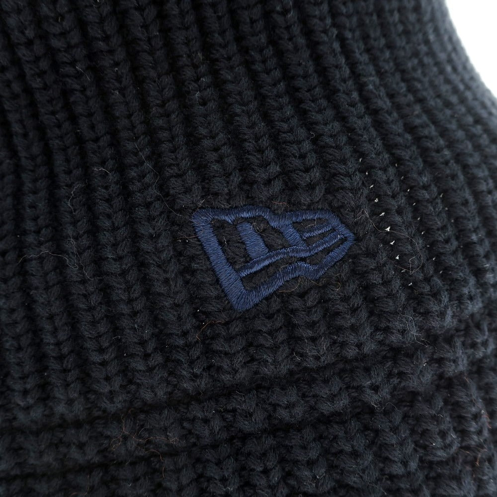 [Used] New Era Cotton Nylon Knit Cap Hat Dark Navy [No description] [Condition Rank A] [Men&