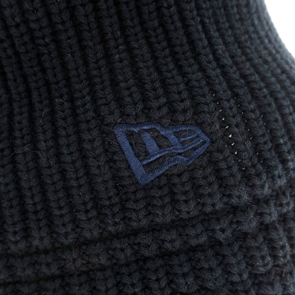 [Used] New Era Cotton Nylon Knit Cap Hat Dark Navy [No description] [Condition Rank A] [Men&