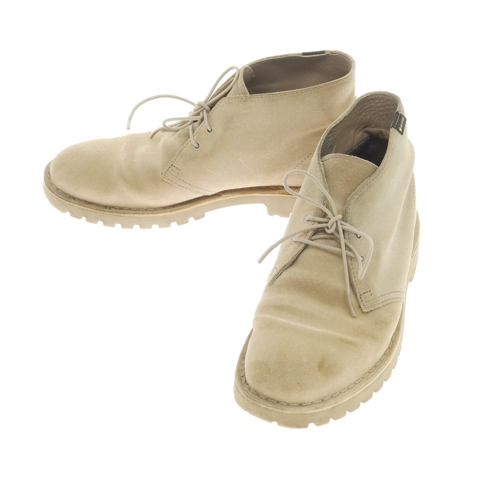 【中古】クラークス Clarks BEAMS別注 21621 GORE-TEX スエード ブーツ ベージュ【サイズUK7】【BEI】【S/S/A/W】【状態ランクC】【メンズ】【759268】