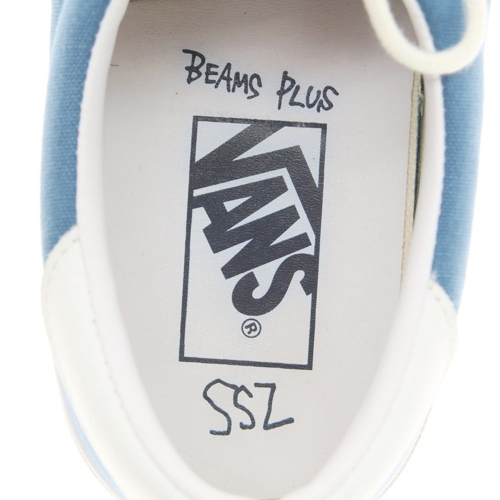 【中古】エスエスズィー SSZ × BEAMS PLUS VANS スエード キャンバス スニーカー ブルーxホワイト【 26.5cm 】【 状態ランクB 】【 メンズ 】
[APD]