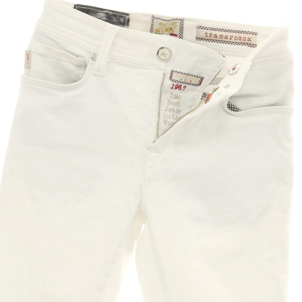 [Used] Tramarossa Stretch Denim Jeans White [28] [Condition Rank C] [Men&