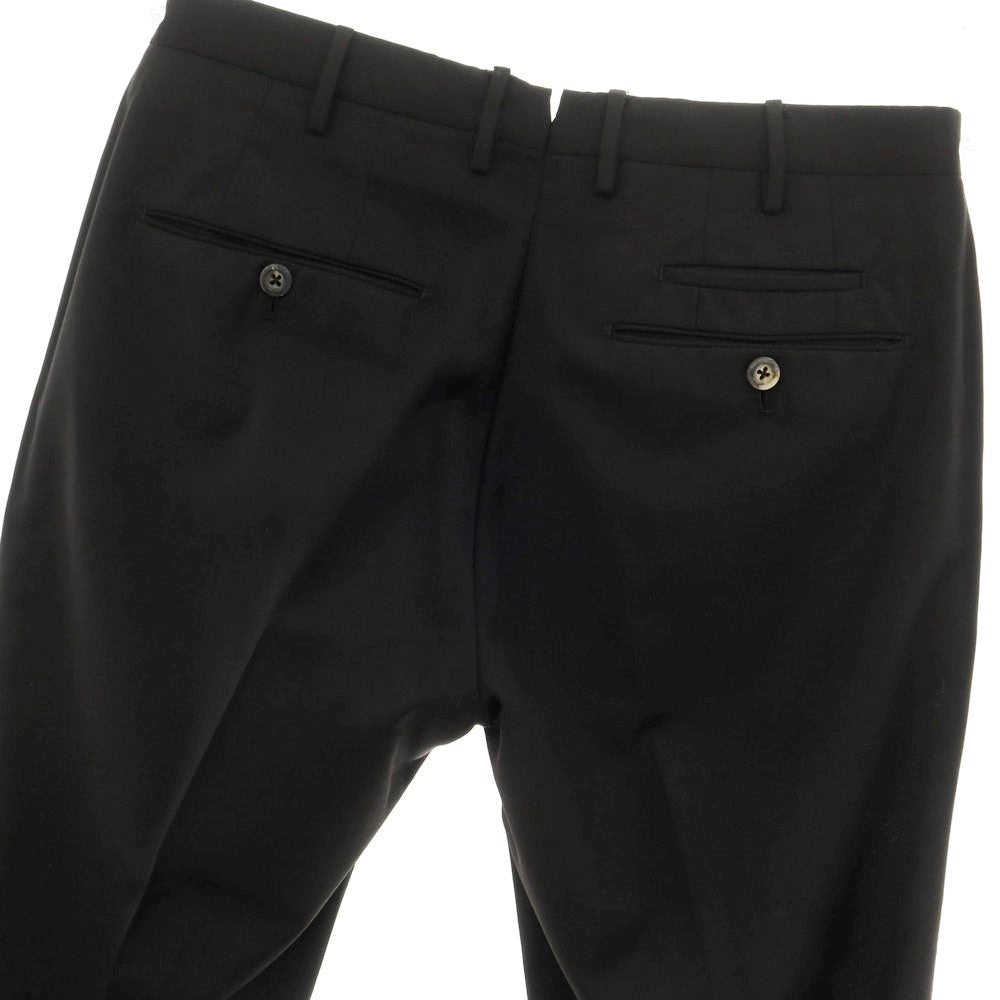 [Used] PT01 TRAVELLER stretch polyester wool dress slacks pants, black [48] [Condition rank B] ​​[Men&