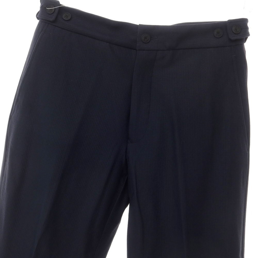 [New] LBM1911 Stretch Nylon Casual Slacks Pants
 Navy [Size 46] [NVY] [S/S] [Condition Rank N] [Men&