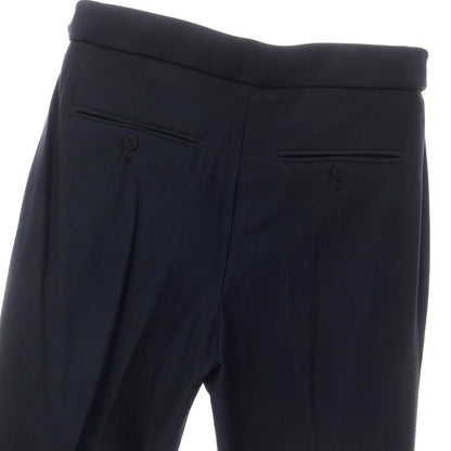 [New] LBM1911 Stretch Nylon Casual Slacks Pants
 Navy [Size 46] [NVY] [S/S] [Condition Rank N] [Men&