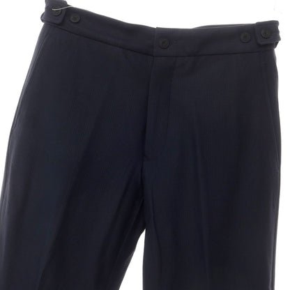 [New] LBM1911 Stretch Nylon Casual Slacks Pants Navy [46] [Condition Rank N] [Men&