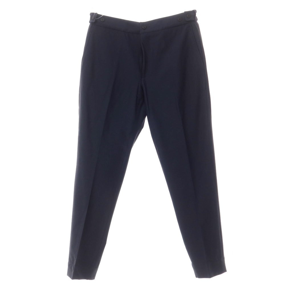 [New Outlet] LBM1911 Stretch Nylon Casual Slacks Pants
 Navy [Size 50] [NVY] [S/S] [Condition Rank N-] [Men&