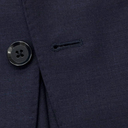 [Used] Guji Ring Jacket Mohair Wool 3 Button Suit Navy [44] [Condition Rank A] [Men&