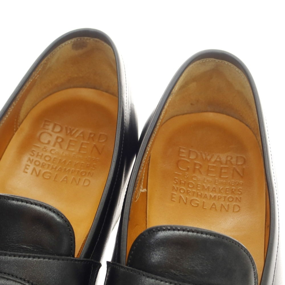 [Used] Edward Green EDWARD GREEN PICCADILLY Calf Leather Coin Loafers Black [Size 7] [BLK] [S/S/A/W] [Condition Rank B] ​​[Men&