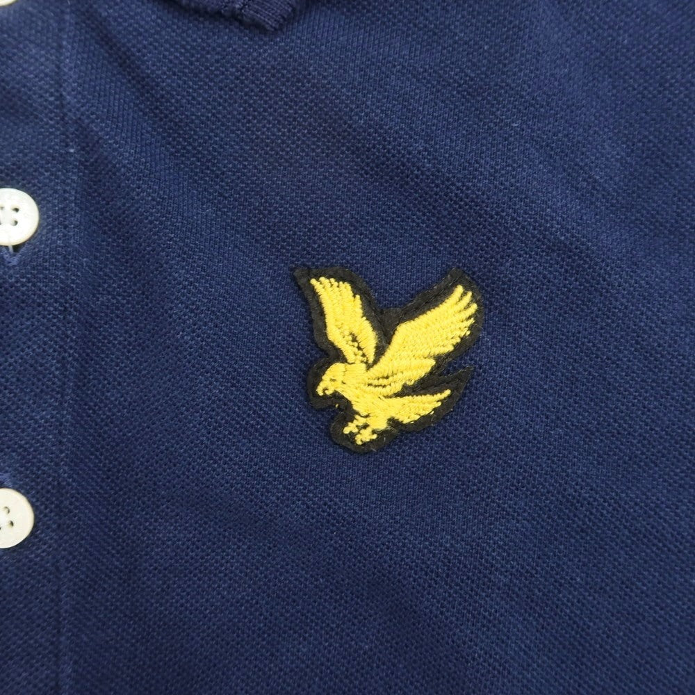 [Used] LYLE &amp;amp; SCOTT Cotton Pique Short Sleeve Polo Shirt Navy [S] [Condition Rank C] [Men&