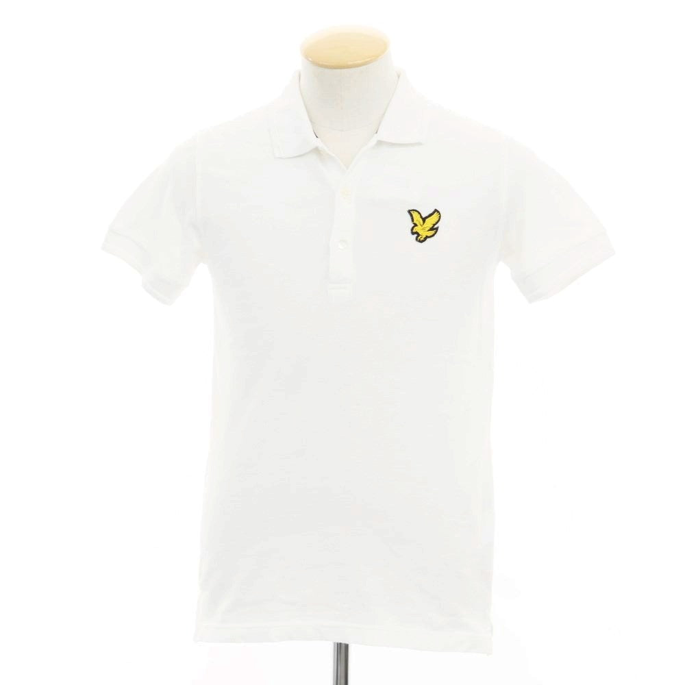 [Used] LYLE &amp;amp; SCOTT Cotton Pique Short Sleeve Polo Shirt White [Size S] [WHT] [S/S] [Condition Rank B] ​​[Men&