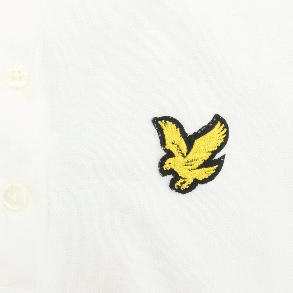 [Used] LYLE &amp;amp; SCOTT Cotton Pique Short Sleeve Polo Shirt White [Size S] [WHT] [S/S] [Condition Rank B] ​​[Men&