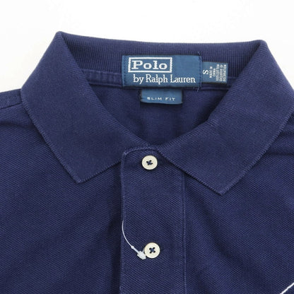 [Used] Polo Ralph Lauren Cotton Pique Short Sleeve Polo Shirt Navy [Size S] [NVY] [S/S] [Condition Rank C] [Men&