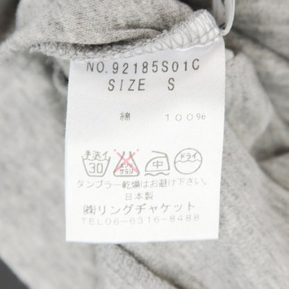 [Used] RING JACKET Cotton Crew Neck Short Sleeve T-Shirt Gray [Size S] [GRY] [S/S] [Condition Rank B] ​​[Men&