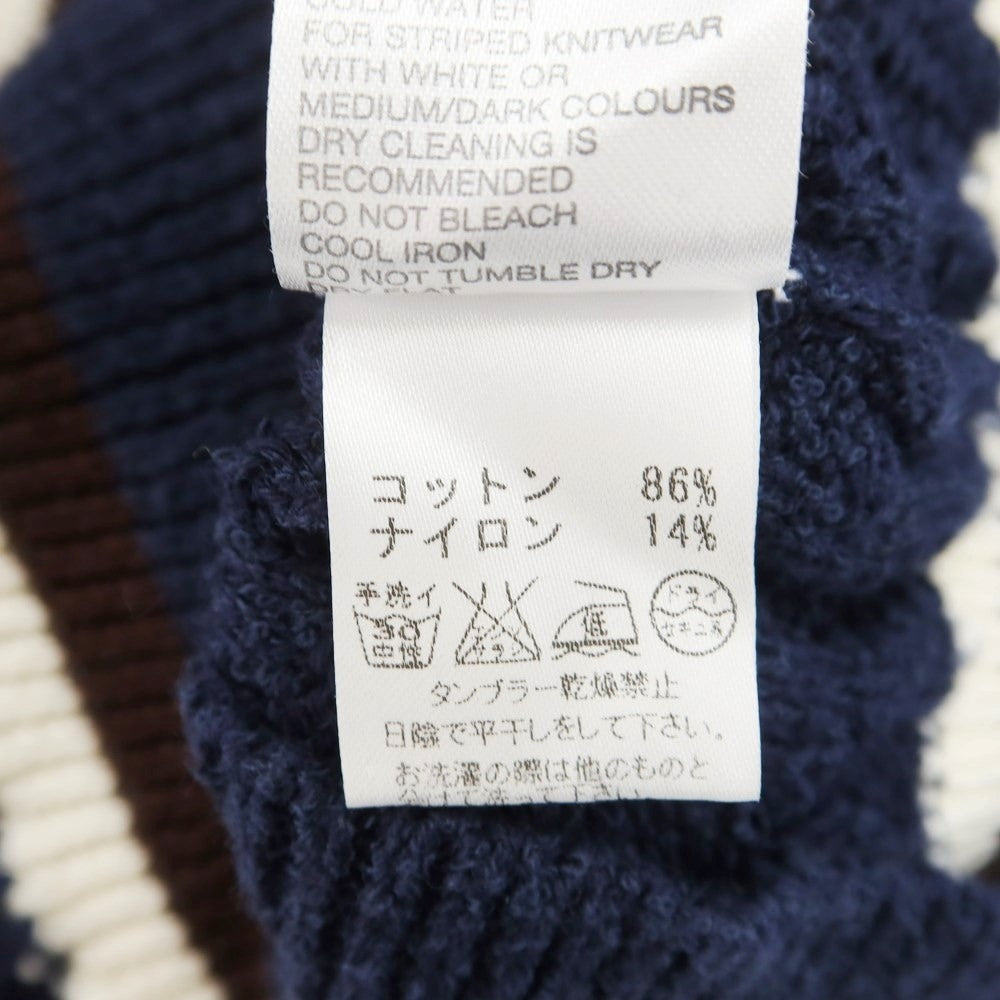 [Used] Elleci RC Cotton Nylon Pullover Knit Navy [Size 44] [NVY] [S/S] [Condition Rank B] ​​[Men&