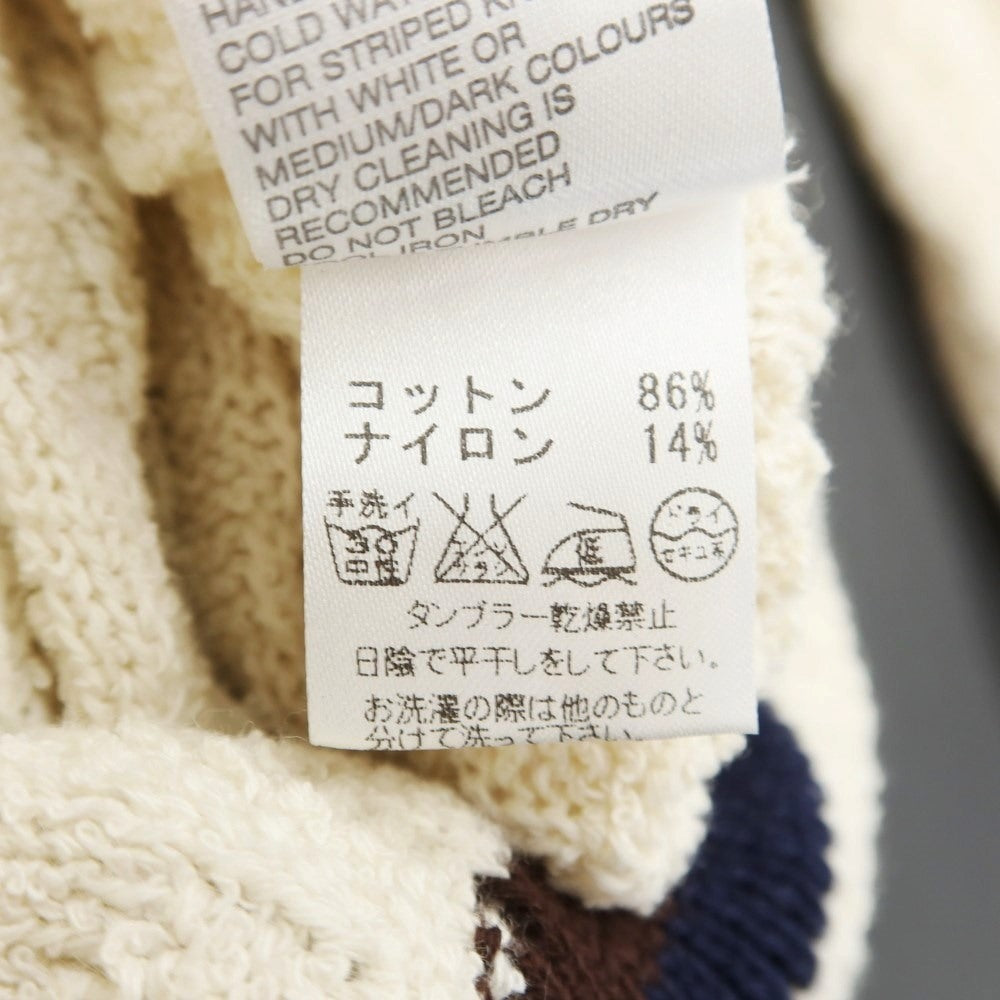 [Used] Elleci RC Cotton Nylon Pullover Knit Ivory [Size 44] [BEI] [S/S] [Condition Rank B] ​​[Men&