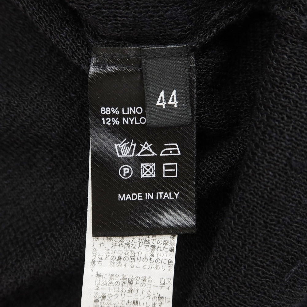 [Used] Roberto Collina ROBERTO COLLINA Linen Nylon Cardigan Black [Size 44] [BLK] [S/S] [Condition Rank B] ​​[Men&