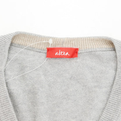 [Used] Altea Cotton Knit Vest, Grey [Size XS] [GRY] [S/S] [Condition Rank B] ​​[Men&