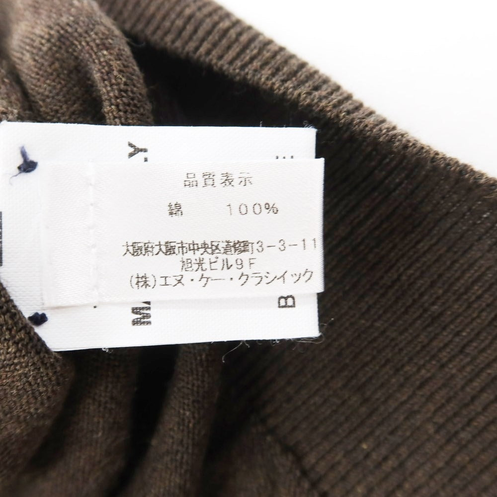 [Used] BEAMS F Cotton Cardigan Dark Brown [Size 44] [BRW] [S/S] [Condition Rank B] ​​[Men&