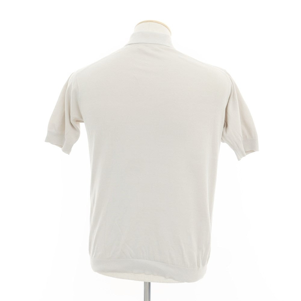 [Used] UNITED ARROWS Cotton Short Sleeve Polo Knit Greige [Size XS] [BEI] [S/S] [Condition Rank C] [Men&