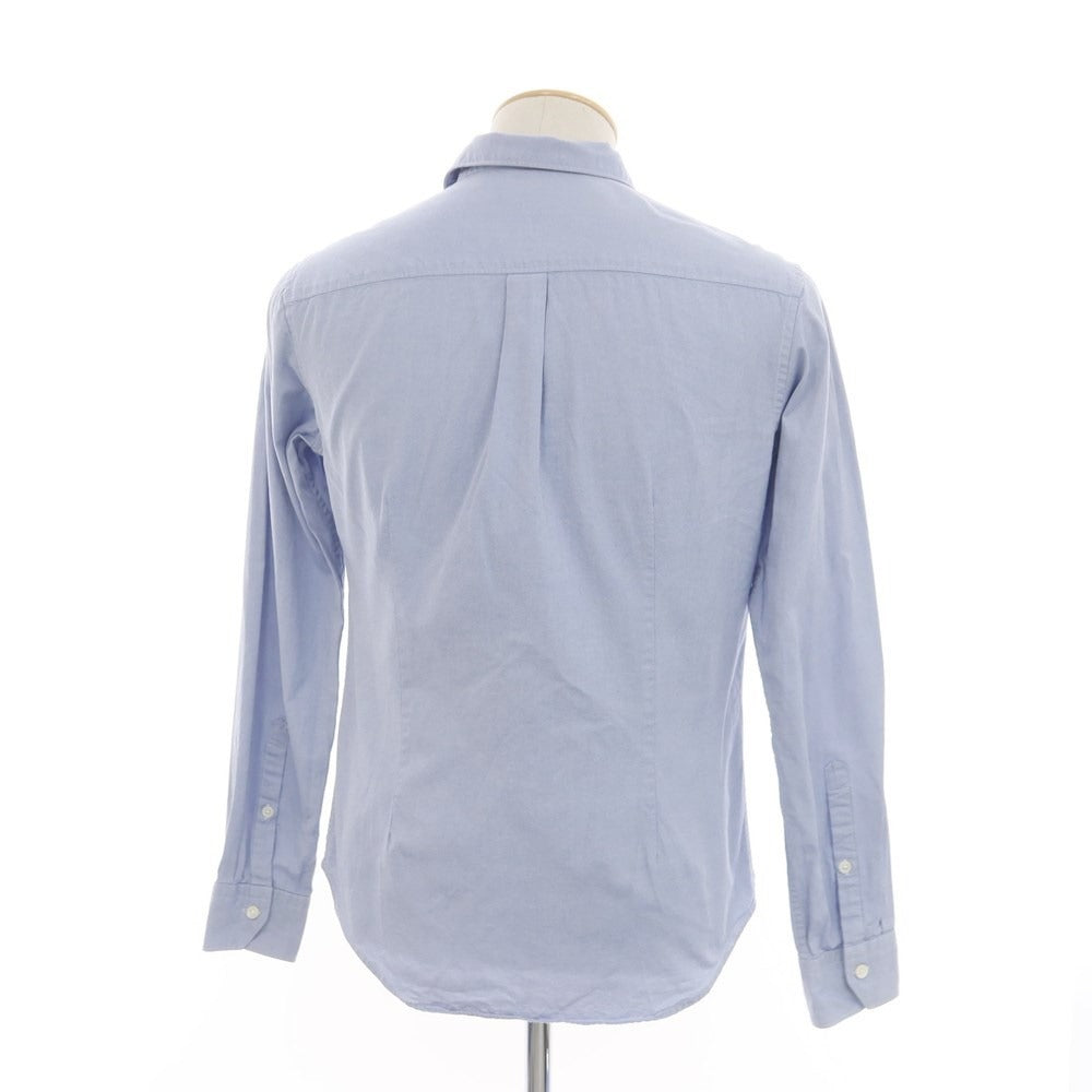 [Used] EDIFICE Cotton Wide Collar Casual Shirt Blue [44] [Condition Rank B] ​​[Men&