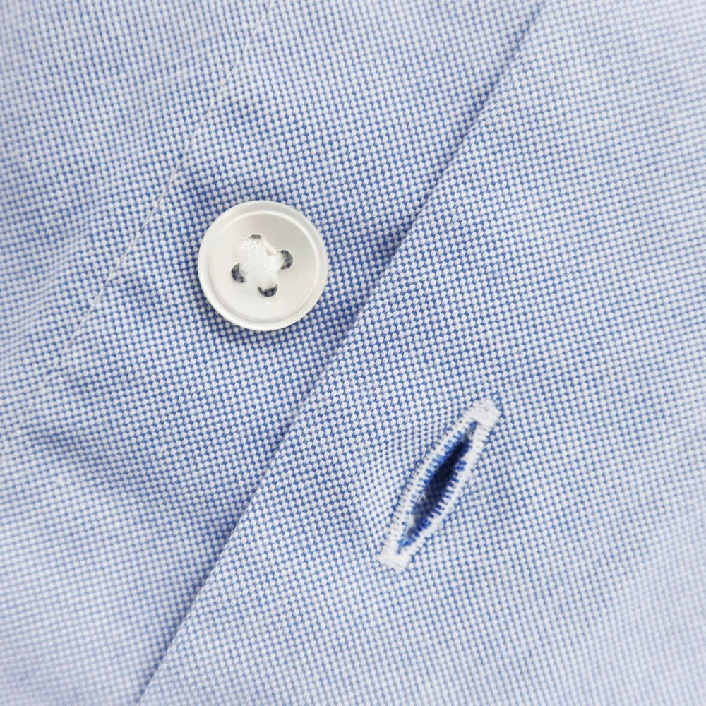 [Used] EDIFICE Cotton Wide Collar Casual Shirt Blue [44] [Condition Rank B] ​​[Men&