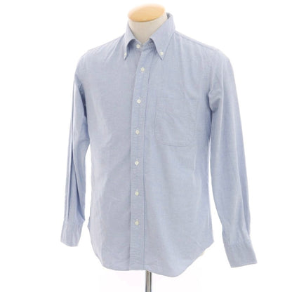 [Used] TOMORROWLAND Oxford cotton button-down shirt, blue [S] [Condition: C] [Men&