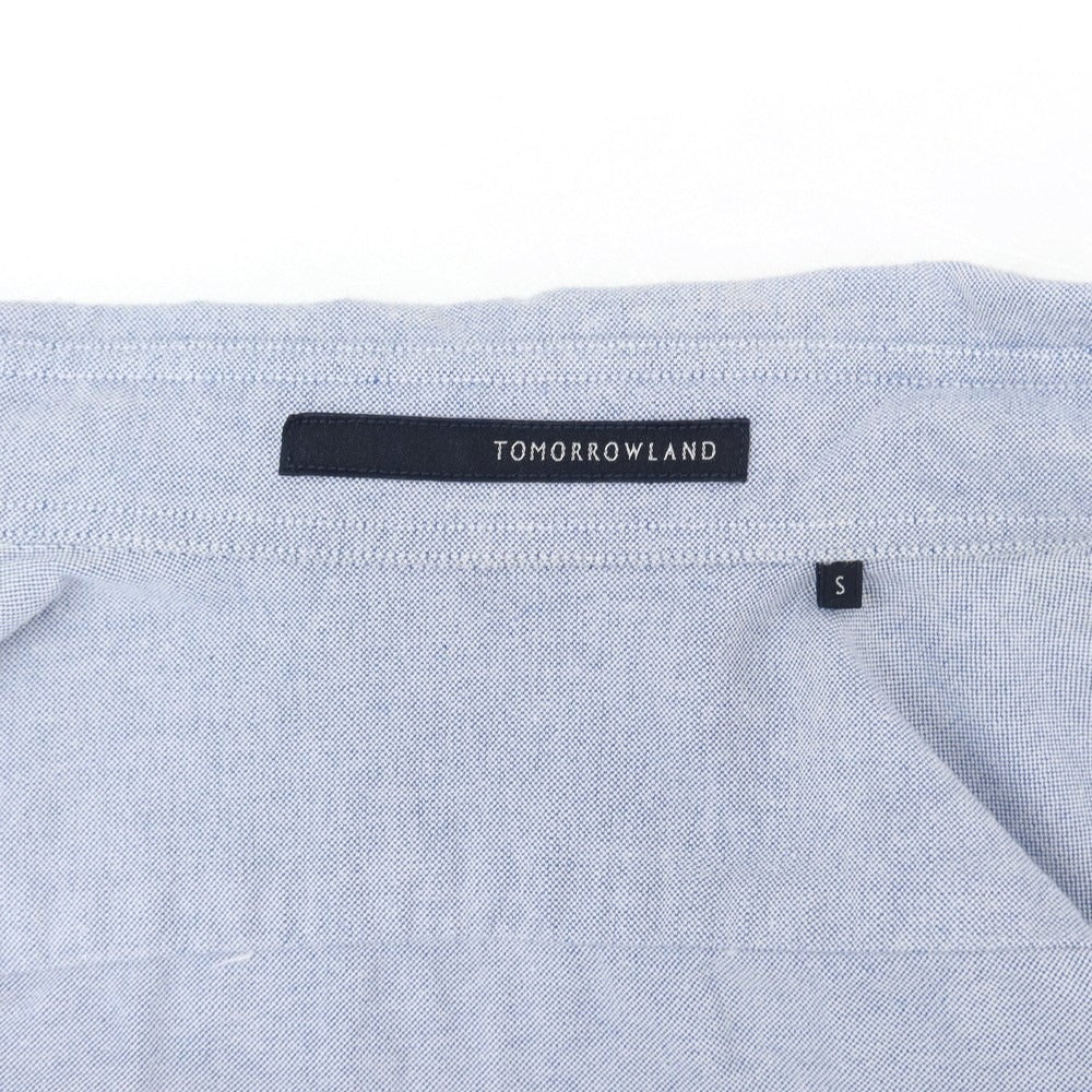 [Used] TOMORROWLAND Oxford cotton button-down shirt, blue [S] [Condition: C] [Men&