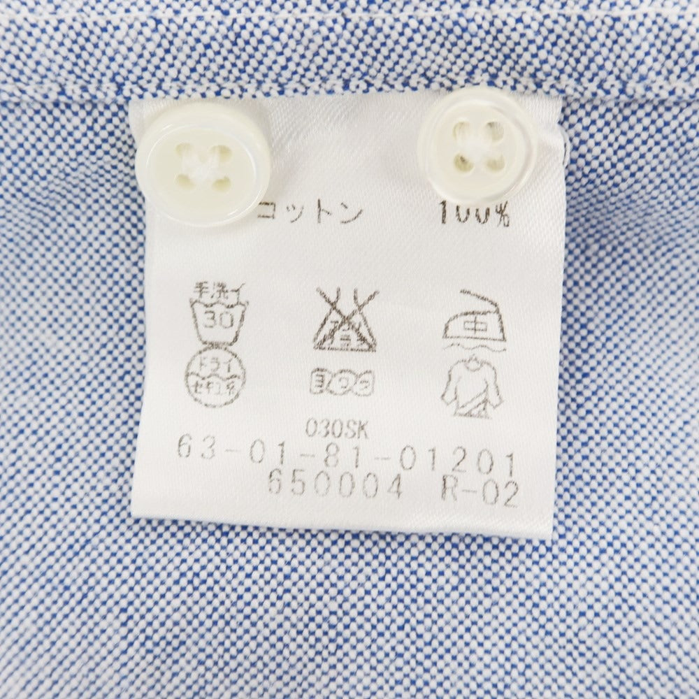 [Used] TOMORROWLAND Oxford cotton button-down shirt, blue [S] [Condition: C] [Men&