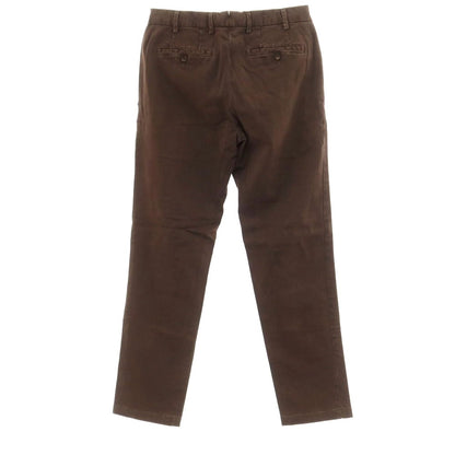 [Used] GERMANO Stretch Cotton Casual Slacks Pants Brown [44] [Condition Rank C] [Men&