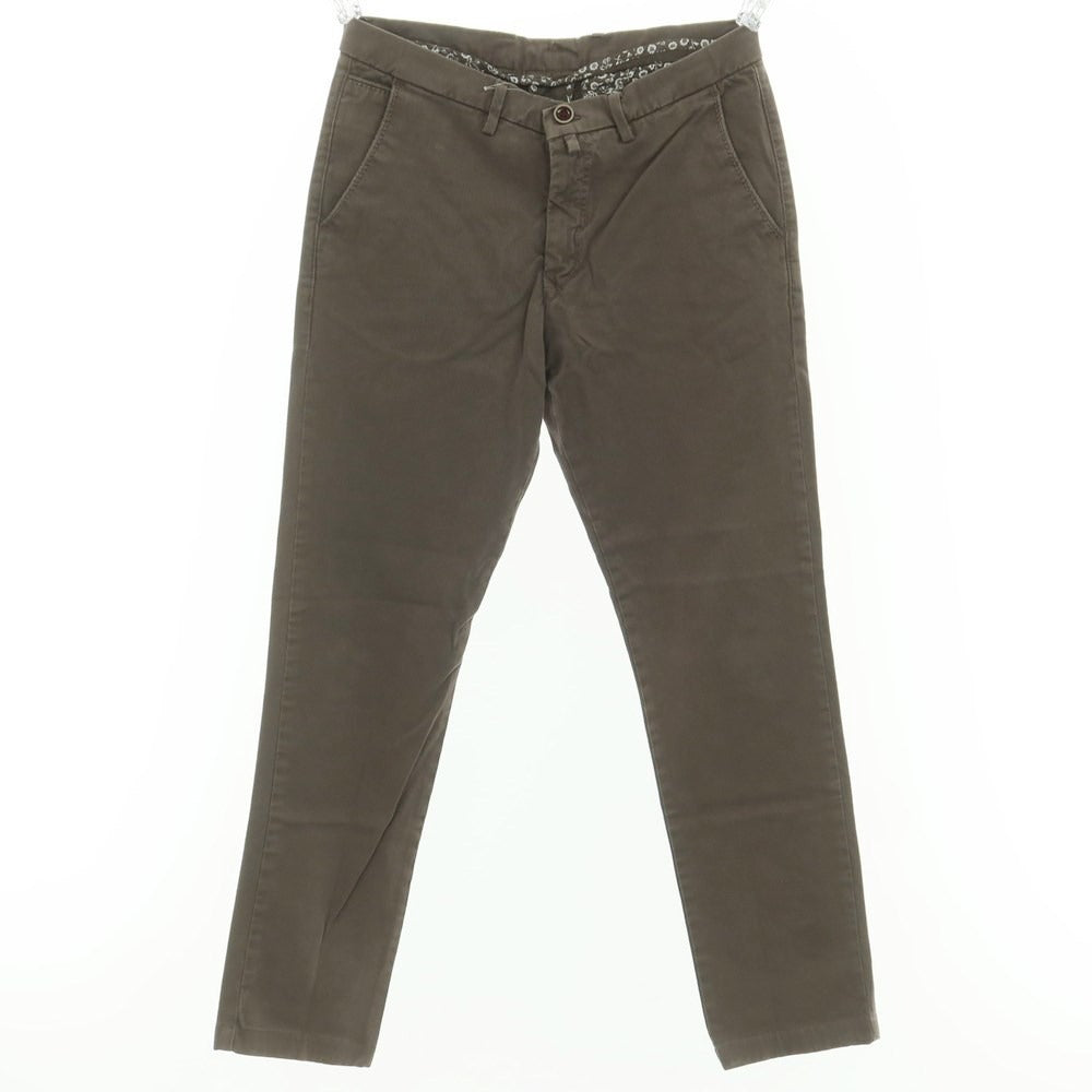 [Used] Barbati Stretch Cotton Casual Slacks Pants Ash Brown [Size 44] [GRY] [S/S] [Condition Rank B] ​​[Men&