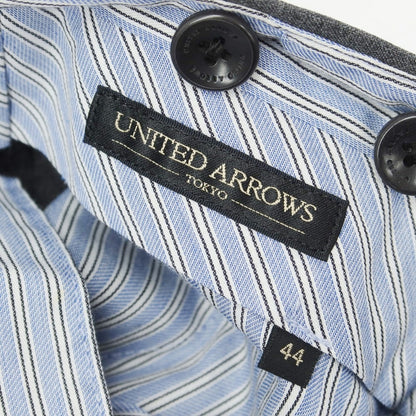 [Used] UNITED ARROWS Wool Dress Slacks Pants, Grey [Size 44] [GRY] [S/S] [Condition Rank B] ​​[Men&