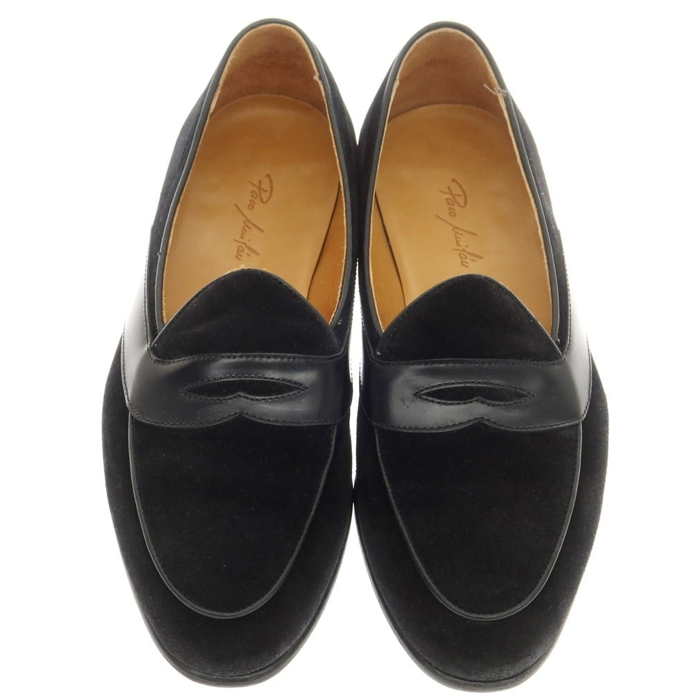 [Used] Paco Milan Suede Coin Loafers Black [Size 39] [BLK] [S/S/A/W] [Condition Rank B] ​​[Men&