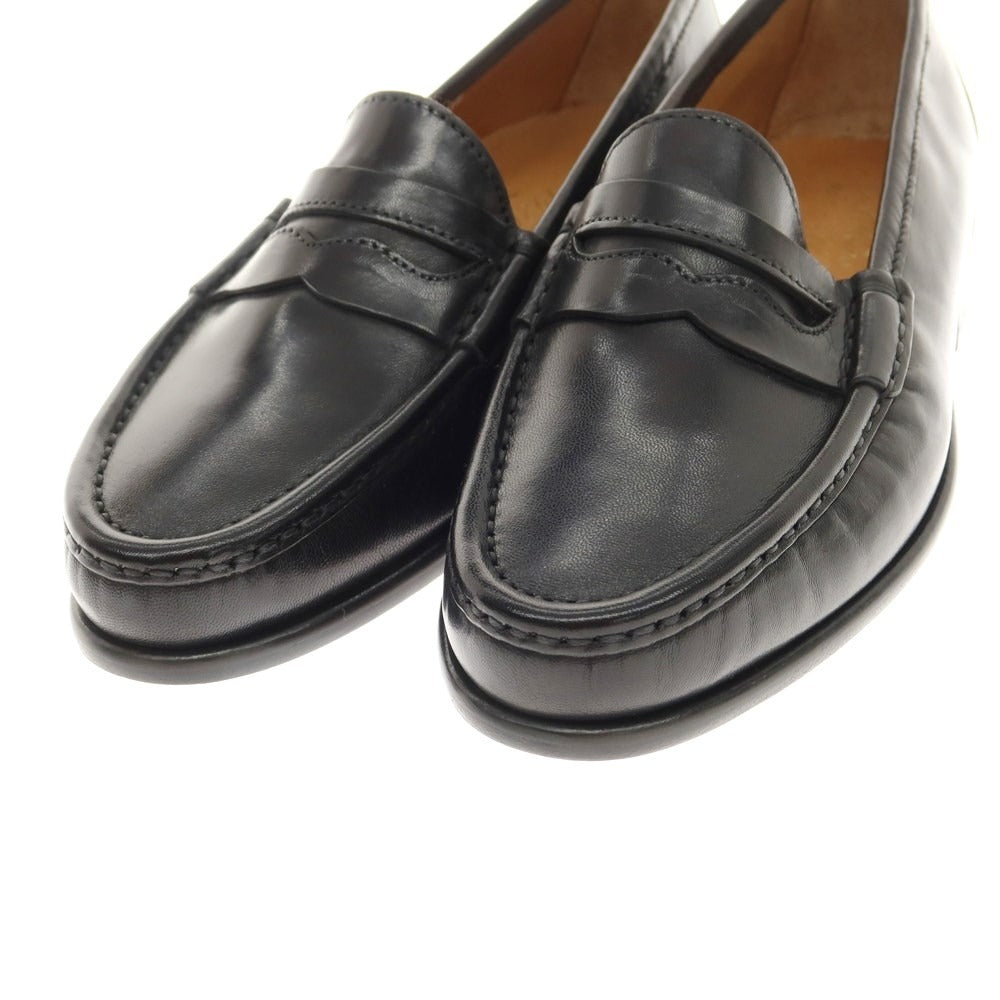 [Used] CASTELLANO Leather Coin Loafers Black [Size 39] [BLK] [S/S/A/W] [Condition Rank A] [Men&