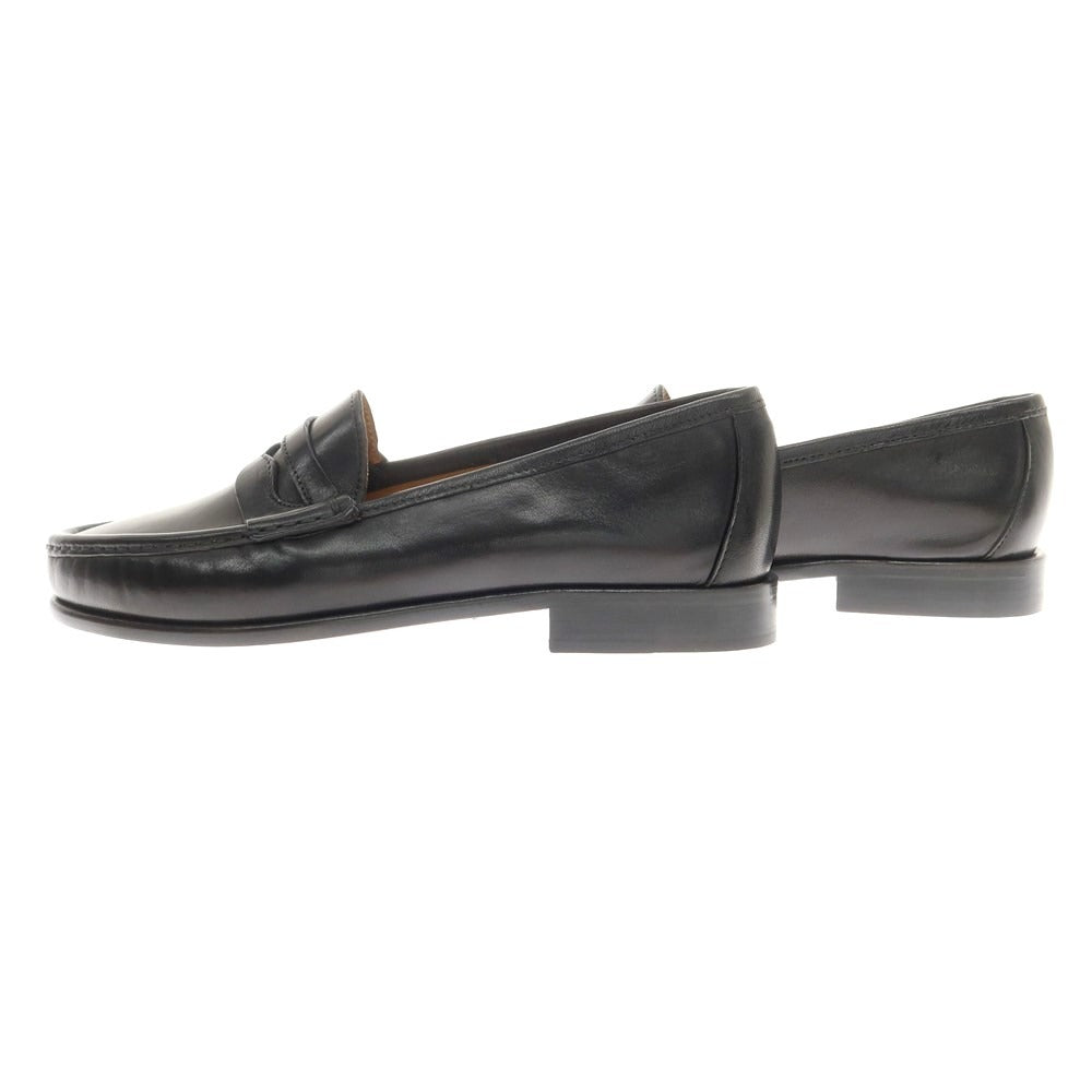 [Used] CASTELLANO Leather Coin Loafers Black [Size 39] [BLK] [S/S/A/W] [Condition Rank A] [Men&