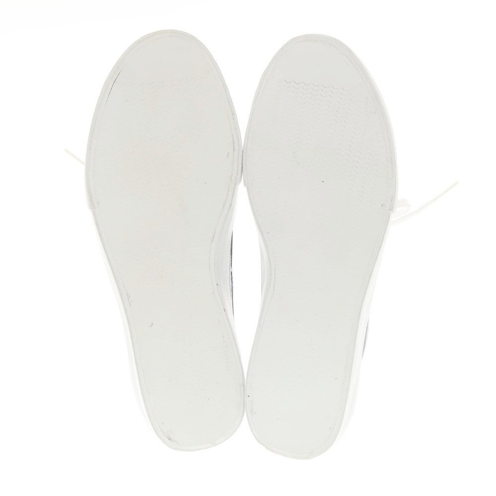 [Used] Topsider SEAMATE Canvas Deck Shoes Sneakers White x Navy [7M] [Condition Rank A] [Men&