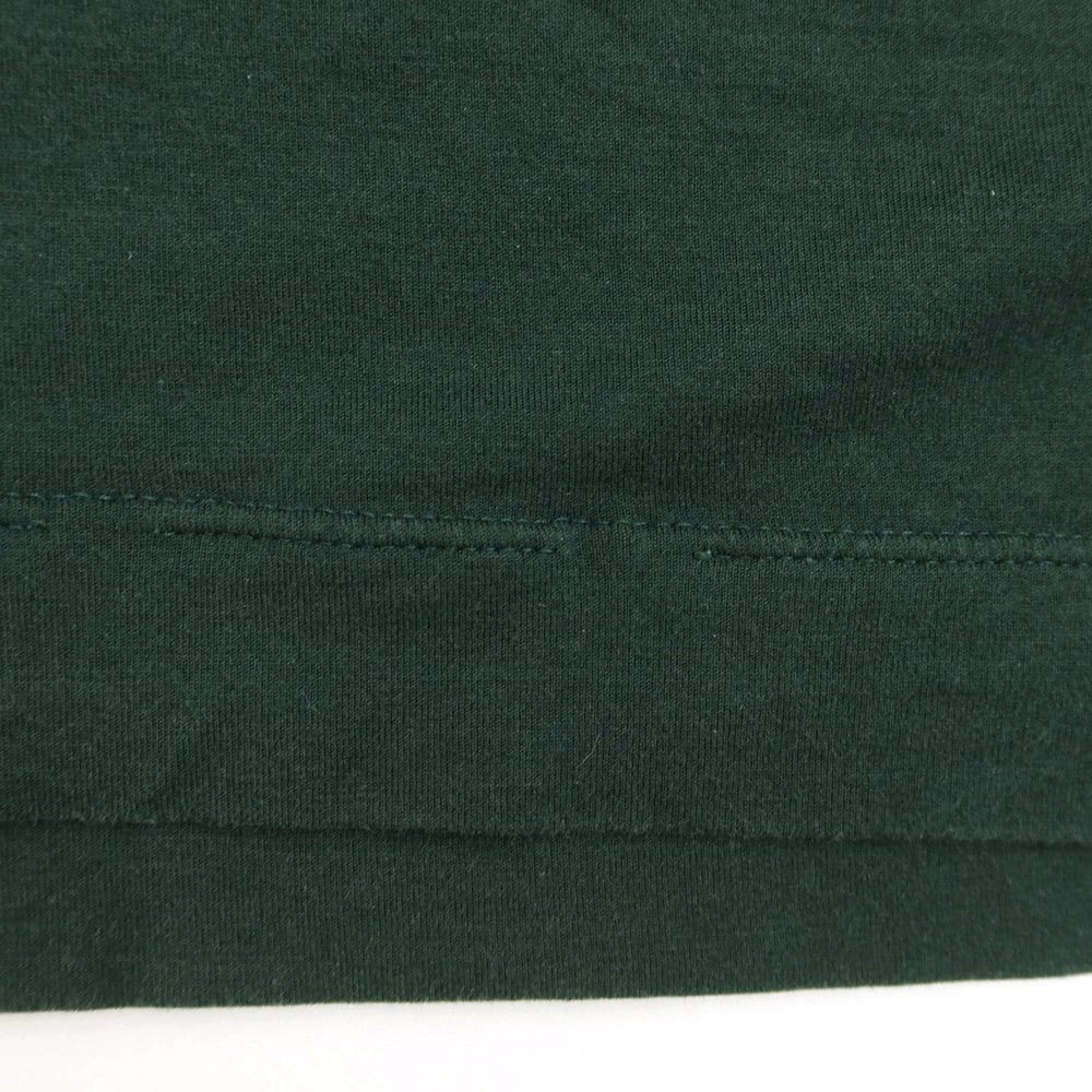 [Used] CRUCIANI Cotton V-neck short-sleeve T-shirt, dark green [Size 48] [GRN] [S/S] [Condition Rank C] [Men&